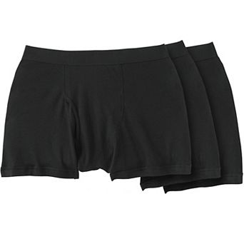 KingSize Men's Big & Tall Cotton Boxer Briefs 3-Pack