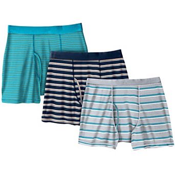 KingSize Men's Big & Tall Cotton Boxer Briefs 3-Pack