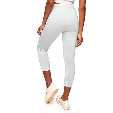 Haley Women's High-waist Heather Fleece 7/8 Legging