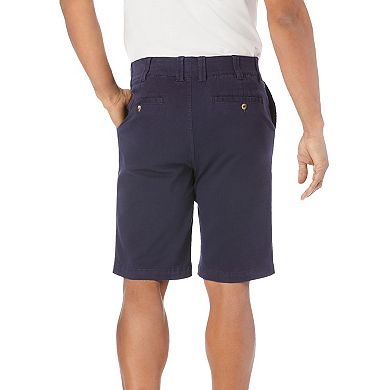 KingSize Men's Big & Tall 10 Flex Full-Elastic Waist Chino Shorts