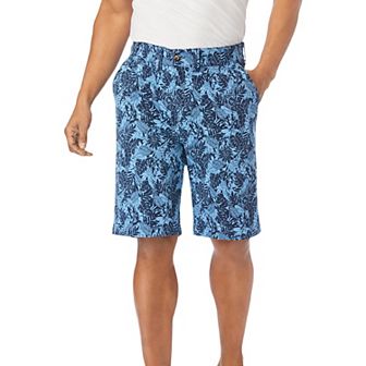 KingSize Men's Big & Tall 10 Flex Full-Elastic Waist Chino Shorts