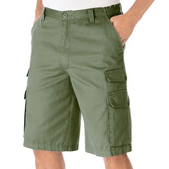 KingSize Men's Big & Tall 12 Side Elastic Cargo Shorts