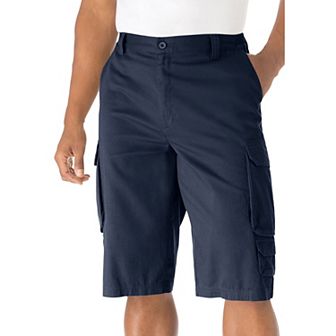 KingSize Men's Big & Tall 14 Side Elastic Cargo Shorts