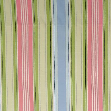 Bay Stripe Regal Lining Luxurious And Elegant Window Treatment Valance