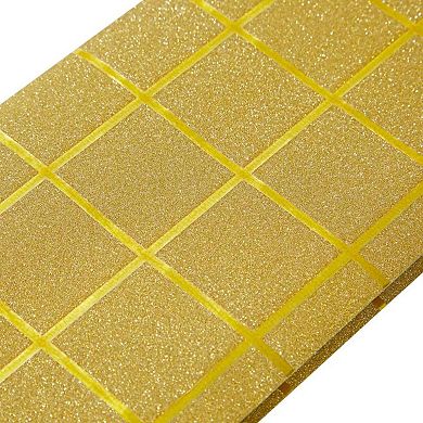 Foiled Glitter Wine Bottle Gift Bags With Handles 6 Pcs