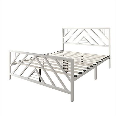 Simple Metal Platform Bed