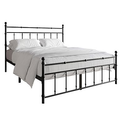 Victorian Metal Platform Bed