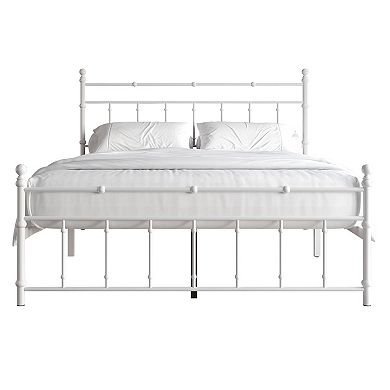 Victorian Metal Platform Bed