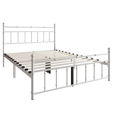Victorian Metal Platform Bed