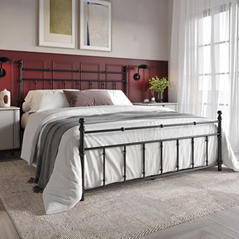 Victorian Metal Platform Bed