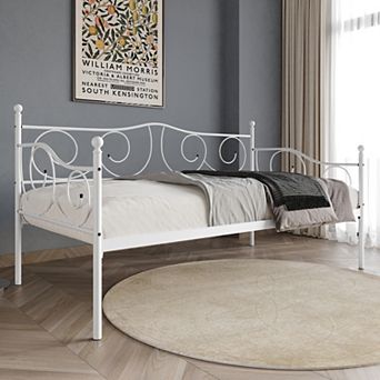 Contemporary Twin Size Metal Daybed