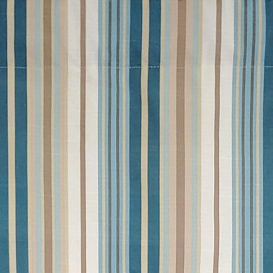 Elisa Stripe Regal 100% Cotton With Fully Lined 3" Rod Pocket High Quality Spot Clean Valance