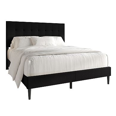 Elegance Linen Platform Bed