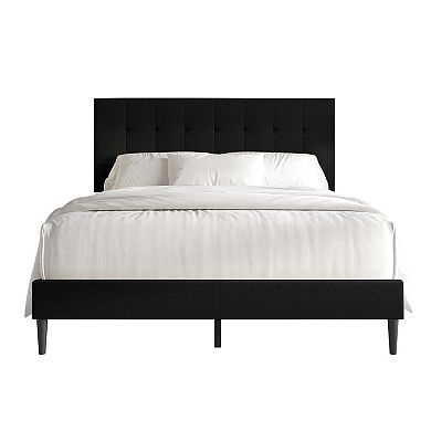 Elegance Linen Platform Bed