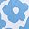 Blue White