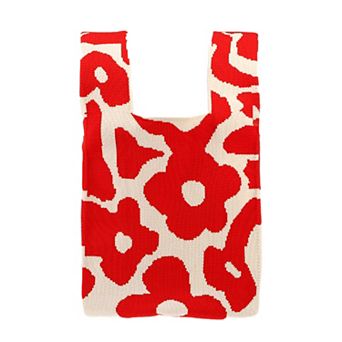 Reusable Mesh Net Grocery Tote Bags 14.17"x7.87" For Market Shopping