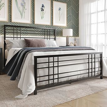 Simple Metal Bed