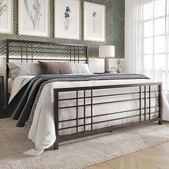 Simple Metal Bed