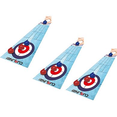 Curling Boardgame, Multi Players Indoor Table Game