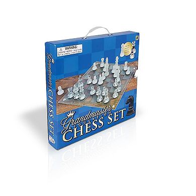 Zummy 14" Glass Chess Set