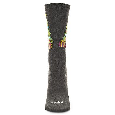 Tree & Presents Holiday Crew Sock