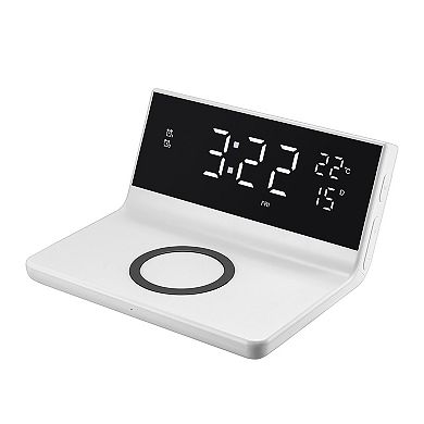 ChargeX Pro - Wireless Charging Alarm Clock for All Wireless Charging Smartphones
