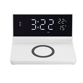 ChargeX Pro - Wireless Charging Alarm Clock for All Wireless Charging Smartphones
