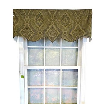 Chintz Regal 3" Rod Pocket Lining Luxurious And Elegant Window Treatment Valance