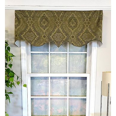 Chintz Regal 3" Rod Pocket Lining Luxurious And Elegant Window Treatment Valance