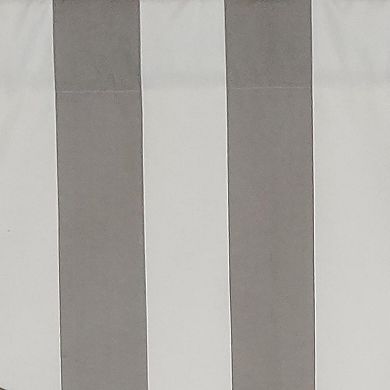 Cabana Stripe Cornice 3" Rod Pocket Lining Luxurious And Elegant Window Treatment Valance