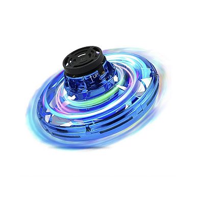 Zummy Flying Mini Ufo Toy For Kids With Rgb Lights