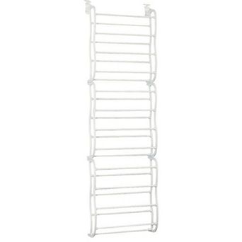 12 tier Over-the-Door Shoe Rack Hanging Closet Organizer for 36 Pairs