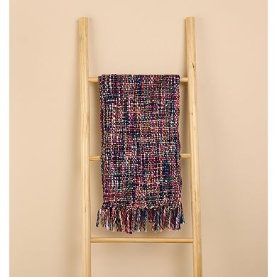 Feelgoodz Artisan Woven Stella Acrylic Multi Colored Winter Scarf