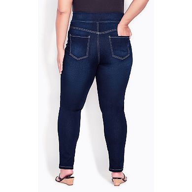 Avenue Women's Plus Size Hi Rise Jegging