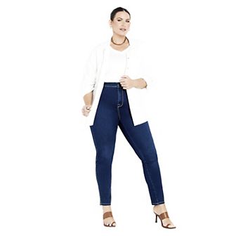 Avenue Women's Plus Size Butter Denim Skinny Jean