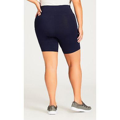 Avenue Women's Plus Size Active Bike Short