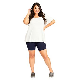 Avenue Women's Plus Size Active Bike Short