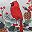 Mistletoe Cardinal