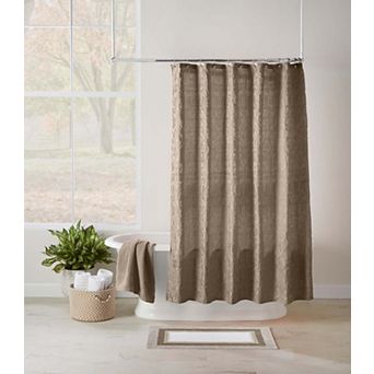 BrylaneHome Amore Shower Curtain 14 pc Set