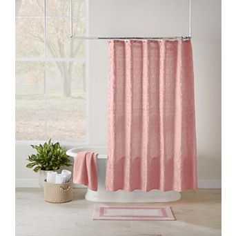 BrylaneHome Amore Shower Curtain 14 pc Set