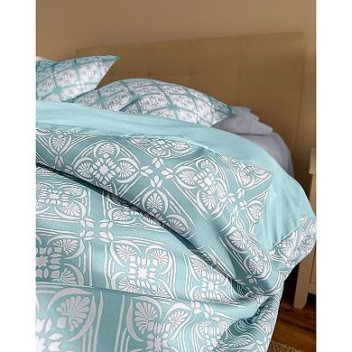 BrylaneHome Medallion Duvet Cover