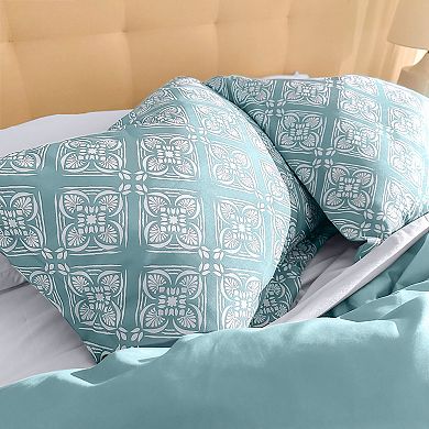 BrylaneHome Medallion Duvet Cover