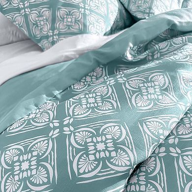 BrylaneHome Medallion Duvet Cover