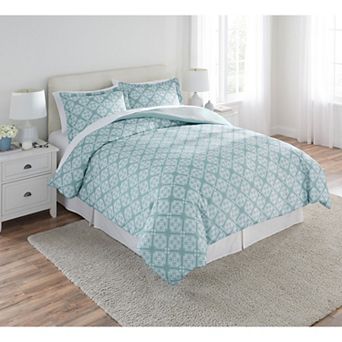 BrylaneHome Medallion Duvet Cover