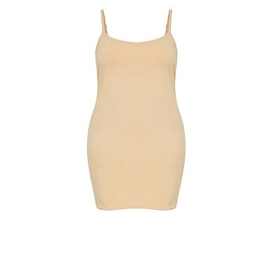 Avenue Women's Plus Size Essential Cotton Knit Slip