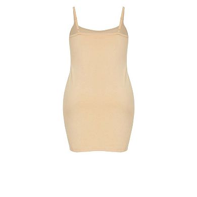 Avenue Women's Plus Size Essential Cotton Knit Slip