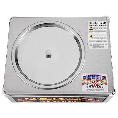 Nacho Machine Food Warmer Steel Countertop Display Case By Great Northern Popcorn