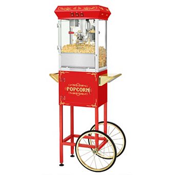 Movie Night Popcorn Machine with Cart by Great Northern Popcorn