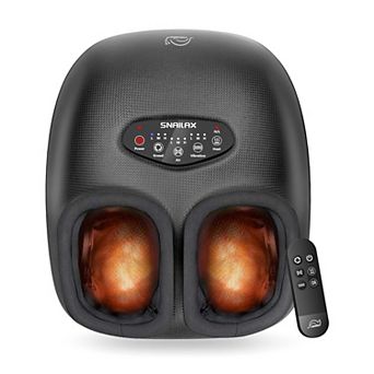 Snailax Shiatsu Foot Massager for Circulation Up to Size 13, Air Compression Foot Massager Machine