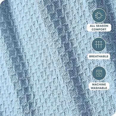 100% Cotton Waffle Blanket